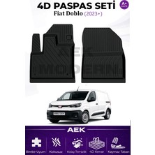 AEK Modern Fiat Doblo 3 4d Paspas Seti  2022-2024 A++ Kalite (3 Parça)