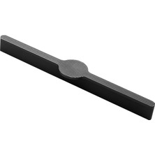 Renas Store Saral Çizgili Füme Renk Metal Kulp 224 mm 22.4 cm Mobilya Çekmece Mutfak Dolabı Dolap Kapak Kulplar