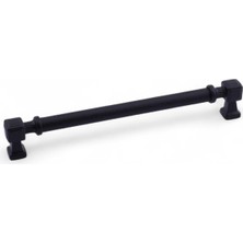 Renas Store Talas 192 mm Siyah Metal Kulp Mobilya Çekmece Mutfak Dolabı Dolap Kulpları Kulb 19.2 cm
