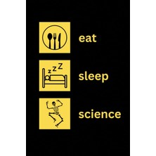 Renas Store Eat, Sleep, Science Journal (Anatomy)