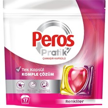 Renas Store Peros Pratik Renkliler 17'li Çamaşır Kapsülü