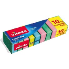 Renas Store Vileda Rainbow Bulaşık Süngeri 10'lu