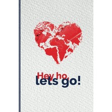 Renas Store Independently Published Hey Ho, Let's Go: Cuaderno A5. Puntos. Mapa. (Spanish Edition)