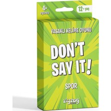 Renas Store Desmond Don't Say It! Spor Yasaklı Kelime Oyunu, 12 Yaş ve Üzeri, 4+ Oyuncu, Parti Oyunu, Türkçe
