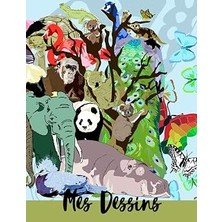 Renas Store Independently Published Mes Dessins: Carnet De Dessin – Cahier De Croquis - Format A4-100 Pages Blanches - Couverture Souple - Pour Dessiner, Écrire Ou Faire Des Croquis (French Edition)