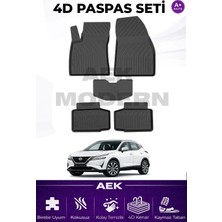 AEK Modern Nissan Qashqai 3 E-Power 4d Paspas Seti  2021 Sonrası A++ Kalite (5 Parça)
