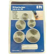 Renas Store 6 Parça Mini Yuvarlak Testere Bıçakları 22-44MM (4172)