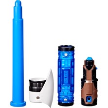 Renas Store Star Wars Lightsaber Forge Kyber Core Obi-Wan Kenobi, Özelleştirilebilir Mavi Işın Kılıcı