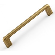Renas Store Ilıca Antik Sarı Metal Kulp 160 mm - 16 cm Mobilya Çekmece Mutfak Dolabı Dolap Kulpları Kulbu Kulpu