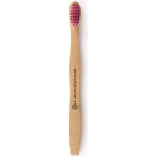 Renas Store The Humble Co. Bambu Diş Fırçası Çocuk Ultra Soft Ultra Yumuşak Pembe, [manuel]