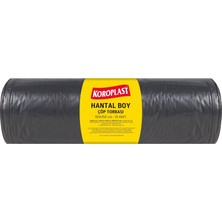 Renas Store Endüstriyel Hantal Boy Siyah Çöp Poşeti 10'lu 100X150 Cm, Yırtılmaz & Sızdırmaz, Çift Katlı, Geri Dönüştürülebilir Çöp Torbası, Fabrika, Depo, Inşaat, Otel, Restoran, Hastane, Atölye