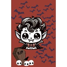 Renas Store Independently Published Little Monsters Collection Vol. 1: Cute But Spooky Vampire Journal