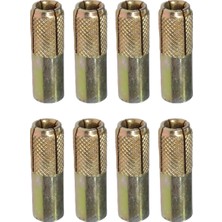 Renas Store 8 Adet Çakma Çelik Dübel Iç Dişli M14X60 mm Raf Iskele Montaj Bağlantı Monte Beton Asma Aparat