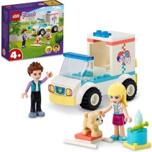 Renas Store Lego® Friends Evcil Hayvan Kliniği Ambulansı 41694 - Hayvansever Çocuklar Için Yaratıcı Oyuncak Yapım Seti (54 Parça)