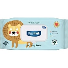 Renas Store Deep Fresh Islak Mendil Lovely Babies Aslan 120 Yaprak