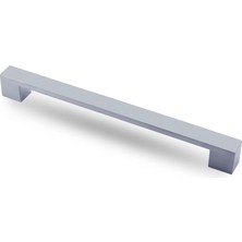 Renas Store BADEM10 Cemre Çekmece Mutfak Dolap Kapak Kulpu Kulbu 192 mm Metal Kulp Krom
