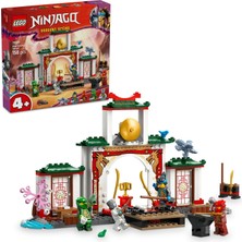 Renas Store LEGO Nınjago Ninja Spinjitzu Tapınağı 71831-4 Yaş ve Üzeri Çocuklar Için 4 Minifigürle Ejderha Modeli Içeren Yaratıcı Oyuncak Yapım Seti, Doğum Günü Hediyesi (158 Parça)