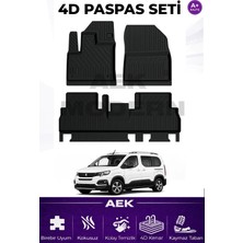 AEK Modern Peugeot Rifter 4d Paspas Seti  2025 Sonrası A++ Kalite (3 Parça)