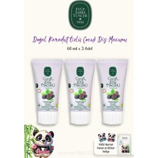 Renas Store Eyüp Sabri Tuncer 3 Adet Doğal Karadut Özlü Çocuk Diş Macunu 60 ml ve Rosıe