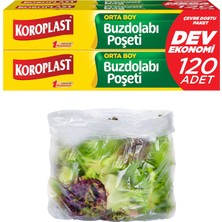 Renas Store Orta Boy Buzdolabı Poşeti Dev Ekonomi 120’LI, Yeni Ekonomik Buzdolabı Poşeti Orta Boy 24X35 Cm, Bpa Içermez, Sızdırmaz Saklama Torbası, Meyve, Sebze, Yemek, Et, Tavuk, Gıda Saklama Torbası
