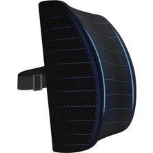 Renas Store Wiforte Ortopedik Sırt ve Bel Desteği Minderi – Ergonomik Bel Yastığı, Araç Koltuğu, Ofis Sandalyesi ve Ev Kullanımı Için Bel Minderi