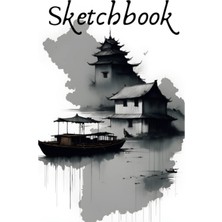 Renas Store Independently Published Zen Sketchbook Japanese Cover For Mindful Artists.: Draw, Doodle, Sketch And Meditate In Style 120 Sheets