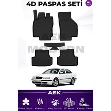 AEK Modern Skoda Octavia 2 4d Paspas Seti  2004-2013 A++ Kalite (5 Parça)
