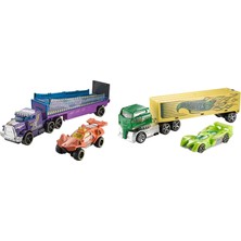 Renas Store Hot Wheels Süper Tır Serisi Hot Wheels Taşıyıcı Tırlar - Enerjik Ayrıntılarla Dolu Spor Arabalı Süper Tırlar - BDW51 BDW51