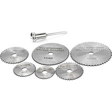 Renas Store Dremel Proxxon Uyumlu Mini Kesici Disk Seti ve 3lü Eğe Seti Balık