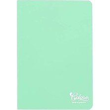 Renas Store Meteksan Colors A4 80 Yaprak Çizgili Defter, Yeşil