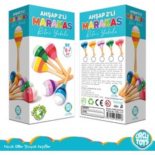 Renas Store Circle Toys Ahşap Marakas 2'li