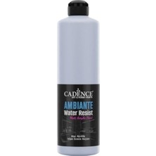 Renas Store Cadence Ambiante Suya Dayanıklı Akrilik Boya Aw-08 Arduvaz Gri 500ML + Katalizör 20GR