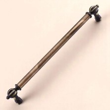 Renas Store Defne Metal Eskitme Antik Sarı Kulp 224 mm Mobilya Çekmece Mutfak Dolabı Dolap Kulpları Kulb Kulpu