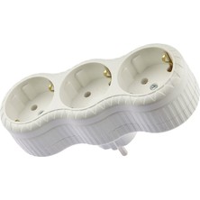 Renas Store Tek-Iş Fiş Priz Topraklı Dikey, 3'lü