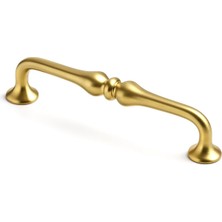 Renas Store Yayık Gold Altın Metal 128 mm 12.8 cm Mobilya Mutfak Çekmece Dolap Kulpu Kulbu Kulpları
