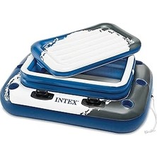 Renas Store Intex Mega Chill Iı 3p, 14 Yaşından Itibaren Şişme Içecek Soğutucu, Çok Renkli, 122 x 97 cm