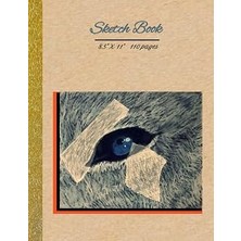Renas Store Sketch Book: A Wolf's Eye Cover Design. Unlined. Perfect For Sketching, Writing, Painting, Drawing Or Doodling. Super Value 110 Pages, Large Size 8.5"X11" With Lots Of Space For You To Create