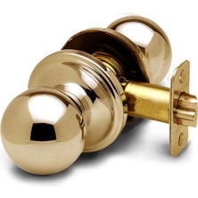 Renas Store Copper Creek Bakır BK2020PB Ball Passage Tuerknauf, Pirinç Cilalı