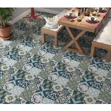 Renas Store Stickerart Yer Kaplama Zemin Kaplama Folyosu 65X130 cm Vintage Floor
