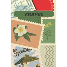 Renas Store Independently Published Travel: Cool Travel Stamp Journal, 120 Pages, For Travel, Journaling, Adults, Parents, Teenagers.