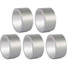 Renas Store BADEM10 5 Adet Gri Tamir Bandı 48 mm x 10 Metre Çok Amaçlı Duct Tape Takviye Bantları