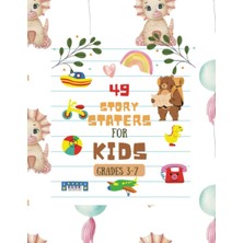 Renas Store Independently Published Story Starters For Boys: Creative Writing Prompts | 8.5 x 11 In | 49 Story Pages | Creativity Gift For Kids | Cute Dinosaur And Balloon Cover