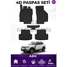 AEK Modern Renault Duster 4d Paspas Seti  2024 Sonrası A++ Kalite (5 Parça)