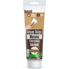 Renas Store Ahşap Parke Tamir Macunu Gürgen Renk Mobilya Masa Dolgu Çatlak Çizik Giderici 125 ml Kullanım Hazır