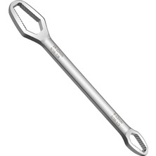 Renas Store Aee® Evrensel Çift Başlı Tork Anahtar 8–22 mm | Çok Amaçlı Universal Anahtar | Altıgen, Yuvarlak, Profil Somun Uyumlu | Bisiklet, Araba, Ev ve Atölye Kullanımı