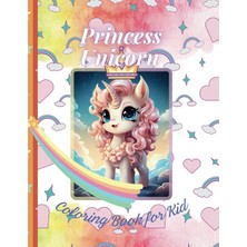 Renas Store Independently Published Princess Unicorn Coloring Pages For Kids