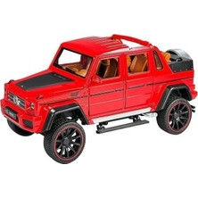 Renas Store Vardem Çek Bırak 1:22 Sesli ve Işıklı Jeep Kırmızı