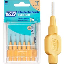 Renas Store Tepe Blister X-Soft 0.45 mm - Turuncu Diş Arayüz Fırçası (1x 6 Adet)