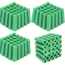 Renas Store Usin 100 Adet 06 mm Plaastik Duvar Dubel Genleşme Tabası - Çivi Vida Dubeli