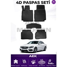 AEK Modern Mercedes C Serisi W205 4d Paspas Seti  2015-2021 A++ Kalite (5 Parça)